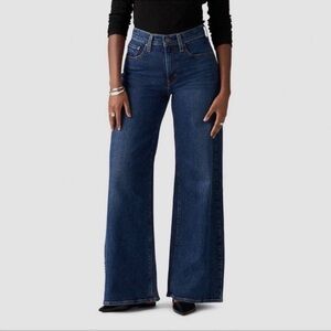 Levi’s Women’s 728 High Rise Wide Leg Jeans - Woodstock Size 25x32 NWT